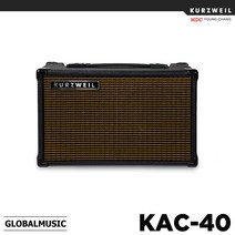 영창 커즈와일 기타 앰프 KAC40 40와트 버스킹 충전식앰프 KAC-40