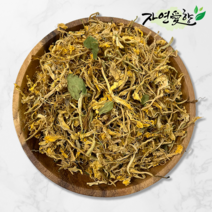 자연애향 국산 금은화 차 인동초 인동초꽃 인동 덩굴 줄기 100g, 국산 금은화꽃 100g
