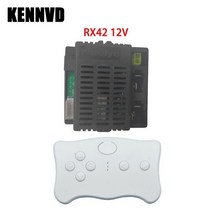 후타바조종기 드론 rc카 Wellye-RX18 블루투스 어린이 전기 자동차 원격 제어 및 수신기 키트 컨트롤러 부품에 타기, [27] 12V RX42 set