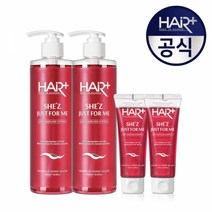 [헤어플러스] 여성 탈모완화 샴푸 500ml 2개+100ml 2개, 단품