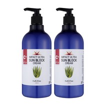 (셀파인화장품)블루임팩트 울트라uv유.무기자차 썬블록선크림 크림 500ml, 500ml  2개