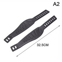 실내 자전거 사이클 VR 경주 게임 스피닝 바이크 고정 링 수정 밴드 테이프 피트니스에 대한 일반 1 쌍 운동 벨트 페달 스트랩, 에이2