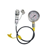 호환 ForCATS 굴삭기 퀵 커넥터 압력 게이지 테스트 호스 유압 펌프, [01] WHITE