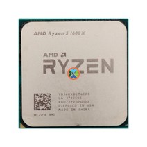 CPU AMD Ryzen 5 1600X R5 3.6 GHz 6 코어 12 스레드 프로세서 95W L3 16M YD160XBCM6IAE 소켓 AM4 라이젠 중고 씨피유 쿨러 미포함, 한개옵션0