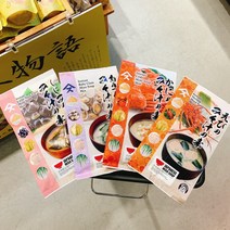 [이라운드몰]미소된장국 재첩 / 바지락 / 게 / 새우 4종택1 43g, 옵션선택, 재첩 미소된장국, 옵션선택