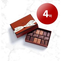 la maison du chocolat 라메종뒤쇼콜라 프랑스 정통 수제 명품 프랄린 초콜릿 16개입 116g Pralines box chocolates, 4팩