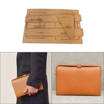 원데이클래스 가죽공방 카드지갑만들기 1set diy 크래프트 종이 템플릿 패션 클러치 지갑 leather craft pattern diy stencil pattern, 없음