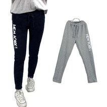 S1Y 세미바지 밴딩팬츠 뉴욕 스타일 여성 츄리닝바지 LD33eaW