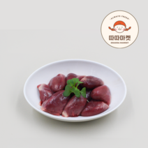 국내산 생 오리 염통 1kg 냉동 심장
