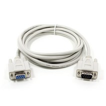 넥시 RS232 시리얼 9핀 숫-암 데이터 백업 연장케이블 1.8M, 1개