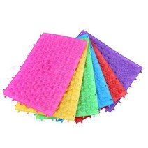 논슬립 지압 발판 매트 발바닥 건강 자극판, 상세페이지 참조3, 블루