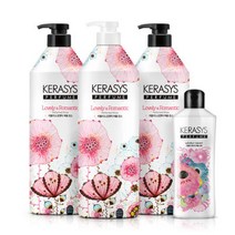케라시스 퍼퓸 샴푸/린스 러블980mlx3_샴2린1+샴180ml애경, 케라시스 퍼퓸 샴푸/린스 러블98