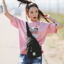 에이치플러스몰 스트릿크로스백 남녀공용 캐주얼 유니크 크로스백