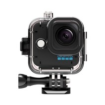 무료 배송GoPro Hero 11 블랙 미니 방수 케이스 다이빙 필터 보호 하우징 수중 쉘 스포츠 카메라 액세서, 05 Orange#ff6600