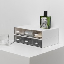 다용도정리함 소품정리함 플라스틱서랍 티백 주방 탕비실 화장대 정리 수납함 수납서랍 틈새수납, A타입