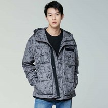 B225JP400P_봄 가을 50% 버커루 남성 루즈핏 숏기장 야상점퍼