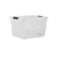 아이리스 리빙박스 DDTB-66L, 투명, 4개