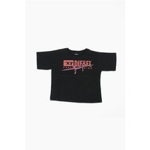 Diesel CREW-NECK TLISA 티셔츠 위드 로고프린트 00J50Z KYAQH K900