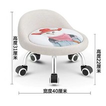 각도조절 좌식 의자 낮은 라운드 접이식 등받이 자세교정 허리에좋은 듀오백 방 침대 게이밍 바닥 바퀴달린, K