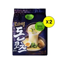 풀무원 로스팅 돈코츠 라멘 109.5g, 8개