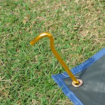 BRX045063BEST 캠핑조이 단조팩+로프+스토퍼 세트 타프고정