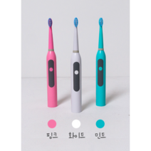 혀백태원인 입냄새 제거용 전동칫솔 엔치약 엔칫솔과 함께 쓰면 좋은 진동칫솔and혀클리너, 화이트