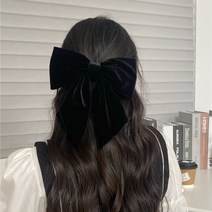 대행사 10회 강한나 손나은 벨벳 리본헤어 머리핀 뒷머리 올림머리 나비 핸드메이드 악세사리