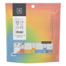 브리더랩 월간스틱 대용량 고양이 길고양이 국산 츄르 간식 30p, 파티40p