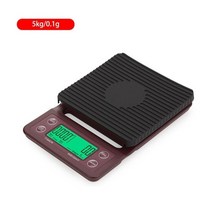 전자 저울 캐리어 무게측정기 자전거 판저울 저울계 농산물 정육 실험용 농업용 낚시 53, 협력사, 브라운 5kg 0.1g