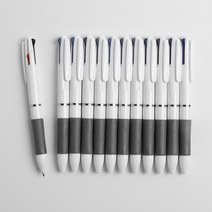 비투리빙 멀티펜 3색 볼펜 10p세트 (0.5mm) 홍보 인쇄 판촉볼펜, 상세 참조, 단품