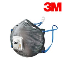 3M 1급 방진마스크 8922C 냄새제거 흡착층 첨가 쿨플로우 배기밸브, 1개, 1개