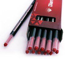 보성 다이아몬드 샤프식 색연필 빨강12입, 30개