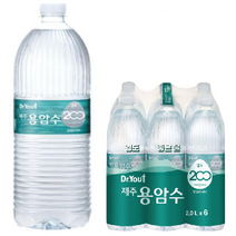 닥터유 제주용암수, 2L, 6개