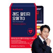 뉴트리원 크릴오일 최고등급인증 알티지 오메가3 혈행 혈관 건강기능식품 30캡슐, 30정, 1박스