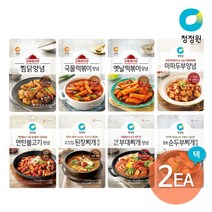 청정원 청정원 고메레시피 양념 2팩 8종 골라담기 맛집양념 일품요리, 고메레시피 짬뽕순두부찌개양념140g x 2개