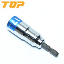 TOP 탑 육각 드라이버 비트 소켓/복스/너트 17mm