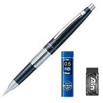펜텔 케리 샤프 0.5mm +샤프심+아인지우개 세트, 케리샤프 0.5mm 블랙 세트