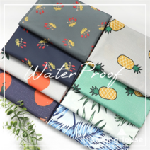 [대폭/방수천]생활방수원단 워터프루프 8컬러 듀스포 방수원단 26종, 4. 파인애플_그레이(768)