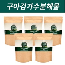 고함량 구아검 가수분해물 구아 썬화이버 프리바이오틱스 분말 구아콩 배유추출 식이섬유 85% 구하검 구아건 프락토올리고당 함유 유산균 파우더, 100g 5팩
