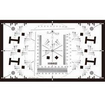 반사판 iso12233 광학 산업 2x 711400x0.25mm 테스트 차트 검사기 카메라 웹캠 해상도 반사 사용자 정의 가능, 반사 차트