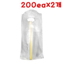 ⓖ 비닐캐리어 1구 200개 X 2개 일회용캐리어 GЯ//SVP_ 무지캐리어, GЯ 1, GЯ 1