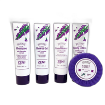 젠스파 라벤더 호텔어메니티 튜브형 35ml250개 샴푸 샤워젤 컨디셔너 바디로션 원형비누 택 1021453