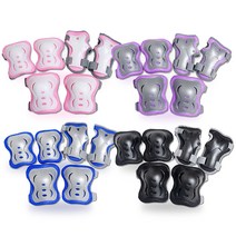 주트 뉴 어린이 보호대 세트(9~14세) 인라인/보호장구, K-PRO A_블랙