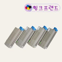 오키 OKI C833 칼라4색 재생토너 C833N C843N 프린터, OKI C833(파랑)