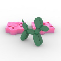 풀카본우산풍선 푸들 개 아로마 테라피 캔들 실리콘 몰드 diy 향기로운 비누 몰드 수제