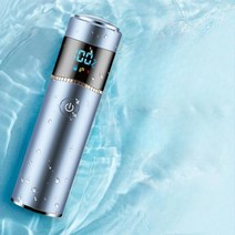 휴대용 컬러 전기 면도기 무선 여행용 핸드폰 충전 사용 휴대용 USB C충전 트렌드 면도기, 블루 스카이