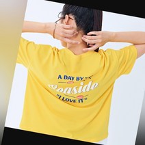 체이스컬트##매장인기상품##원단좋고##컬러좋고##고급진프린팅##밑단레이어드##시원해##반바지##찰떡궁합##옐로우색상##