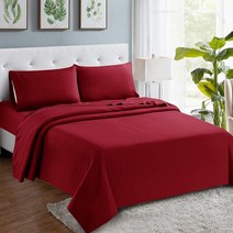 매트리스 받침대 깔판 침대 파운데이션 편백나무 침대프레임 저상 라지킹 데이베드 호텔, 빨간색, 세트, 침대 200cm 4개