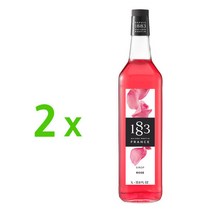 1883 로즈 장미 시럽 1000ml 2개세트