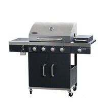 아메리칸 야외 가든 대형 가스 바베큐 그릴 SRGG42005 덮개 포함 정원 BBQ 펜션, 단품, 단품